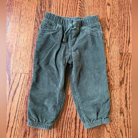 Carter's Other - Carter's Boy Green Casual Corduroy Joggers - Size 18 months